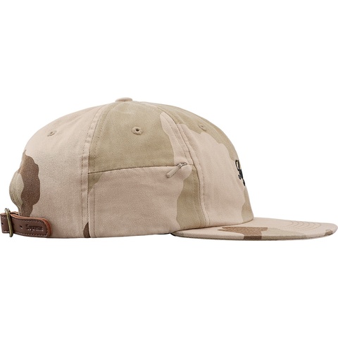Side Pocket Script Logo 6-Panel - Supreme