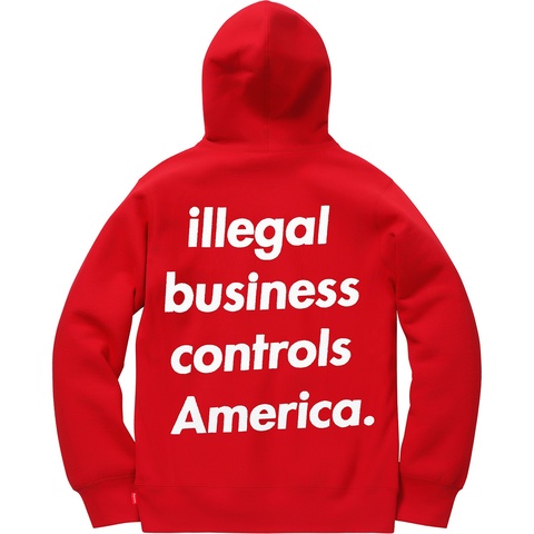 Supreme Illegal Business Hooded Sweatshirt - Colorway