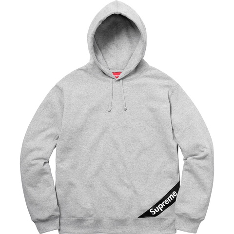 Supreme Corner Label Hooded パーカー　Mサイズ Buy Supreme Corner Label Hooded Sweatshirt 'Red' - SS18SW12 RED | GOAT