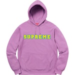 Supreme Cord Collegiate Logo Hooded Sweatshirt (SS18)