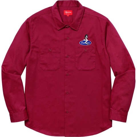 Pin Up Work Shirt - spring/summer 2018 - Supreme Pin Up Work Shirt - spring/summer 2018 - Supreme