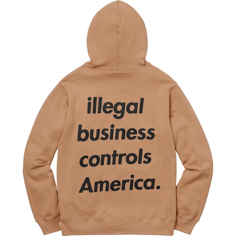 Supreme Illegal Business Hooded Sweatshirt - Colorway