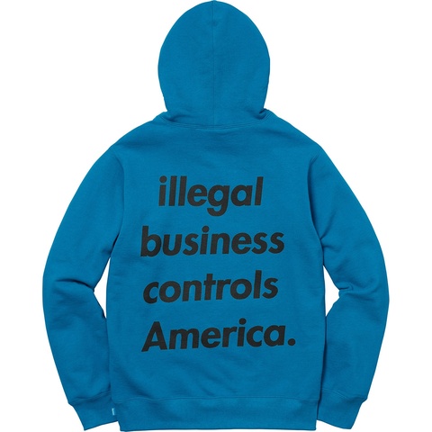 Supreme Illegal Business Hooded Sweatshirt - Colorway