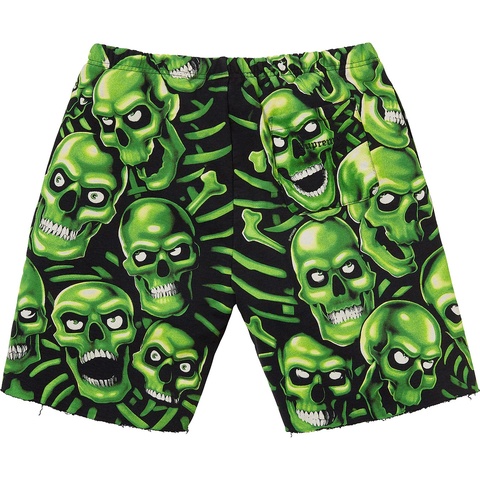 Supreme Skull Pile Sweatshort - Colorway