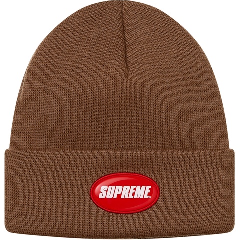 Supreme Rubber Patch Beanie - Colorway