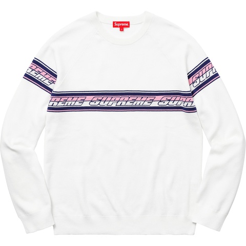 Supreme Striped Raglan Sweater - Colorway