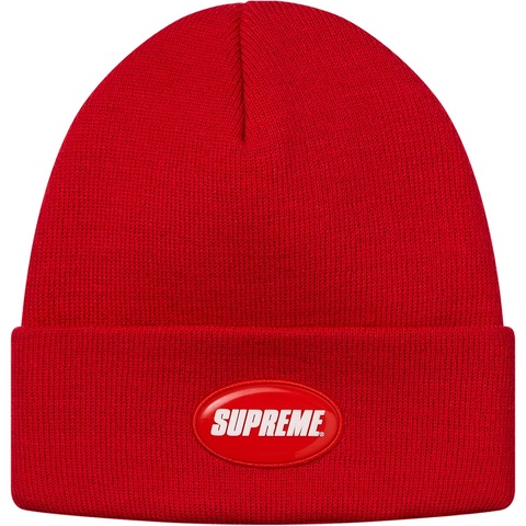 Supreme Rubber Patch Beanie - Colorway