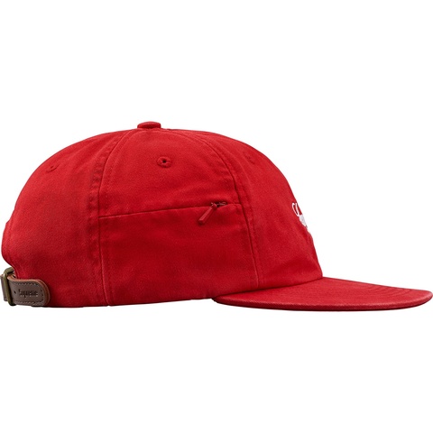 Side Pocket Script Logo 6-Panel - Supreme