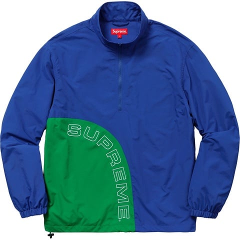 Corner Arc Half Zip Pullover - spring/summer 2018 - Supreme