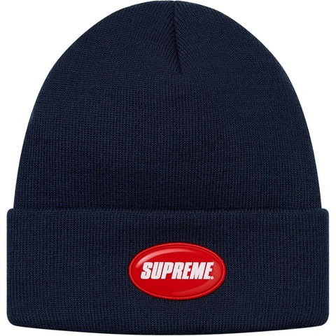 Supreme Rubber Patch Beanie - Colorway