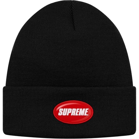 Supreme Rubber Patch Beanie - Colorway
