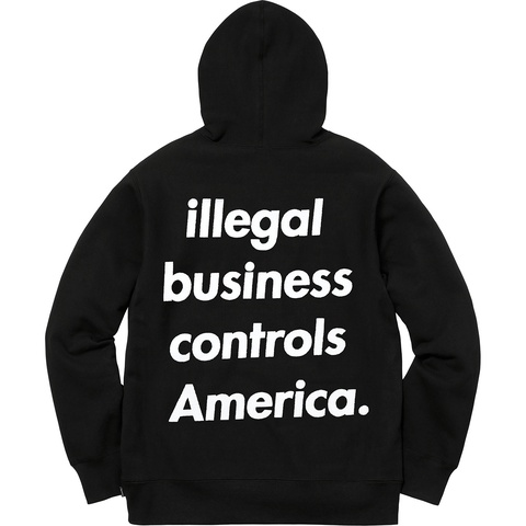 Supreme Illegal Business Hooded Sweatshirt - Colorway