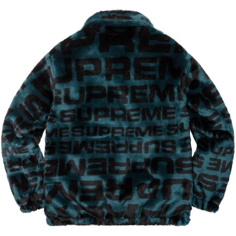 Faux Fur Repeater Bomber - spring/summer 2018 - Supreme