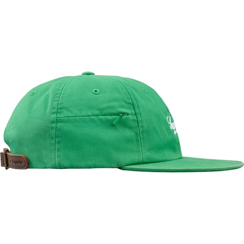 Side Pocket Script Logo 6-Panel - Supreme