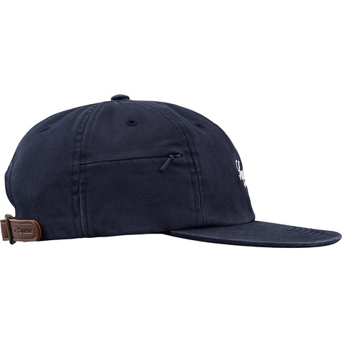 Side Pocket Script Logo 6-Panel - Supreme
