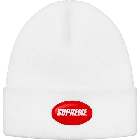 Supreme Rubber Patch Beanie - Colorway