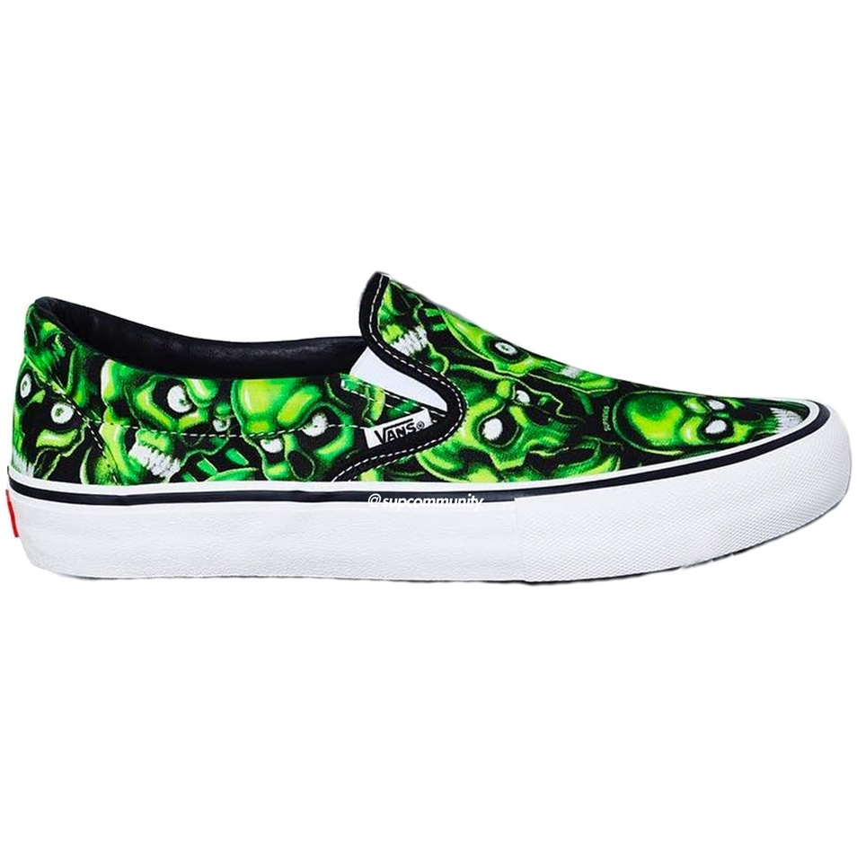 Supreme Supreme Vans Skull Pile Slip-On (SS18) - $98