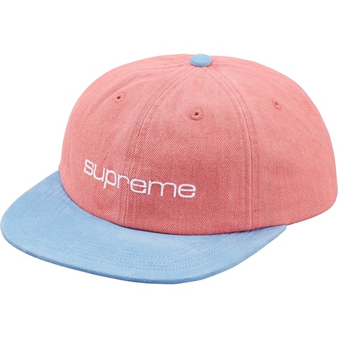Supreme Denim Suede Compact Logo 6-Panel - Colorway