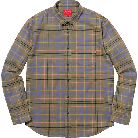 Supreme Tartan Flannel Shirt - Colorway