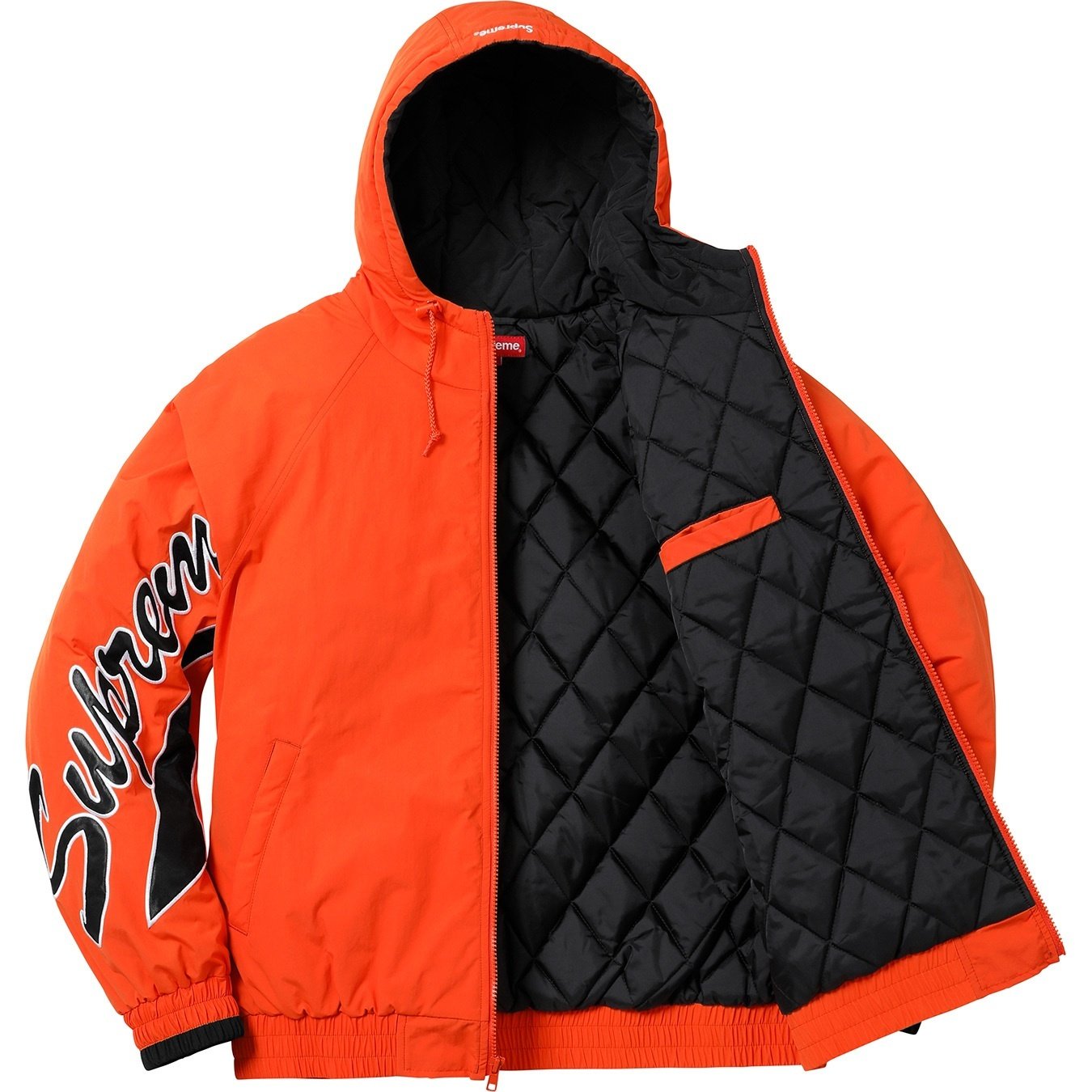 ジャケット・アウター Supreme Sleeve Script Sideline Jacket Supreme Sleeve Script Sideline Jacket (SS18) - $198