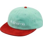 Supreme Denim Suede Compact Logo 6-Panel (SS18)