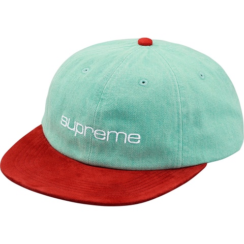Supreme Denim Suede Compact Logo 6-Panel - Colorway