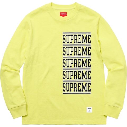 Supreme Stacked L/S Top - Colorway