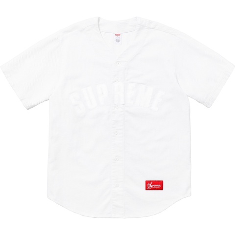 Corduroy Baseball Jersey - spring/summer 2018 - Supreme