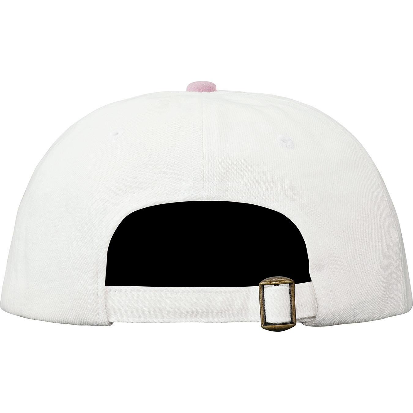 Supreme Denim Suede Compact Logo 6-Panel (SS18) - $58