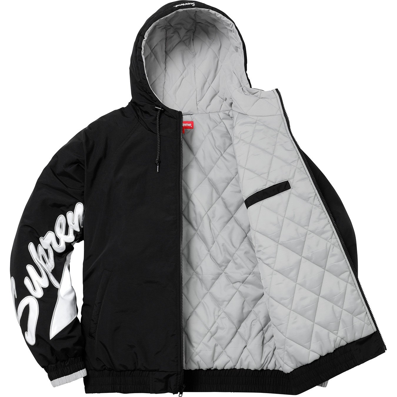 Supreme Sleeve Script Sideline Jacket (SS18) - $198