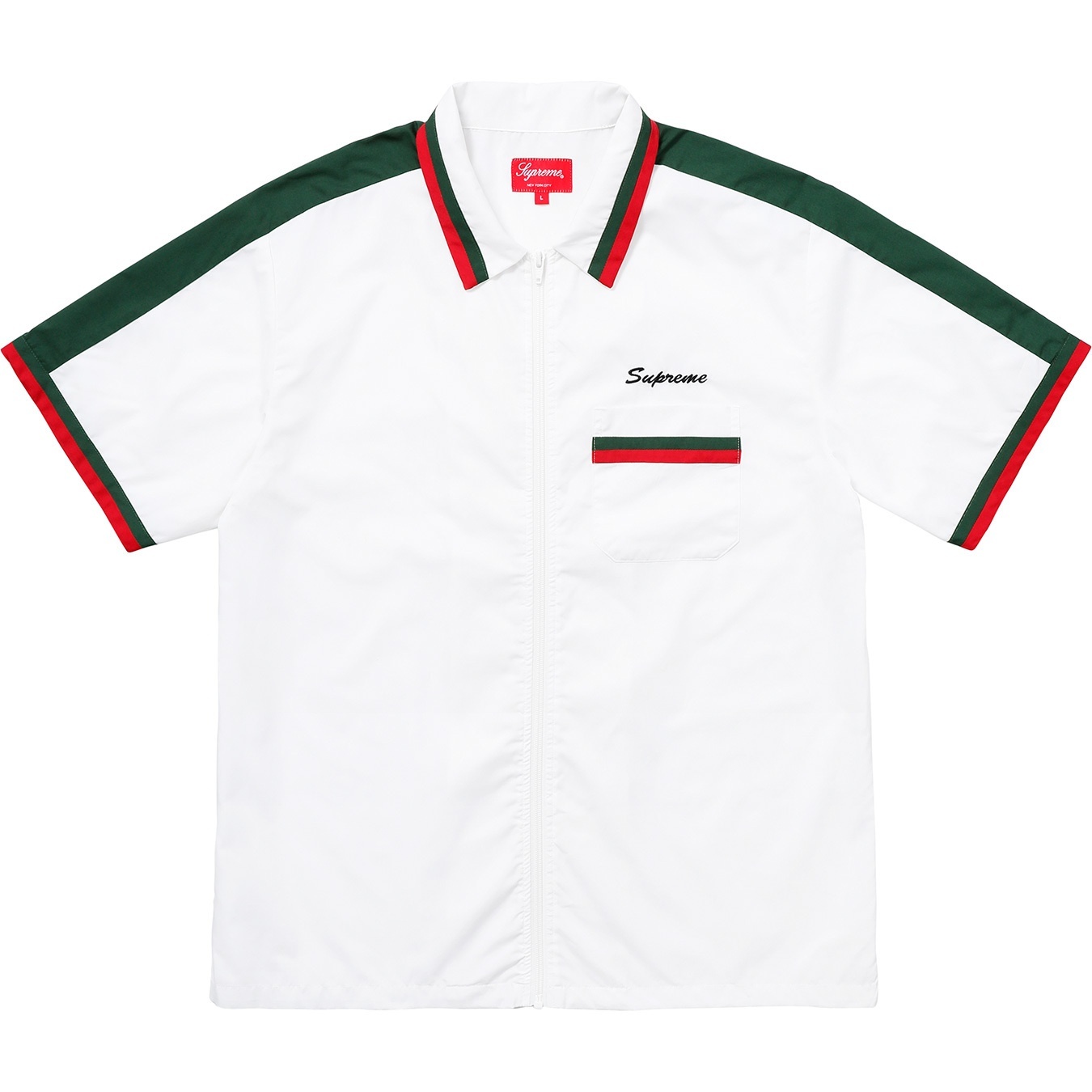 Supreme Zip Up Work Shirt (SS18) - $128