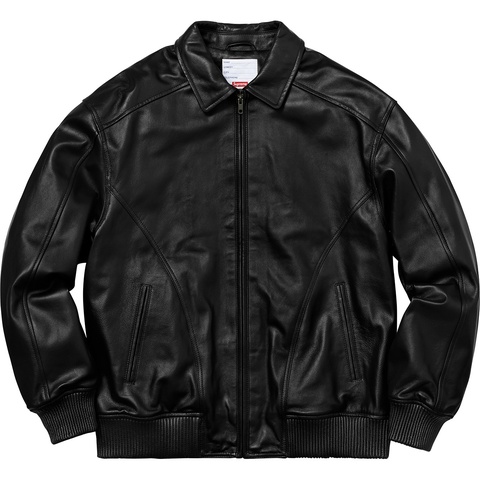 Supreme Studded Arc Logo Leather Jacket - Colorway