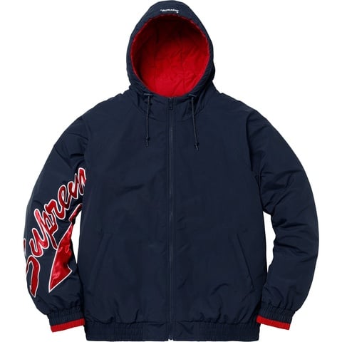 Supreme Sleeve Script Sideline Jacket - Colorway