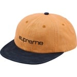 Supreme Denim Suede Compact Logo 6-Panel (SS18)