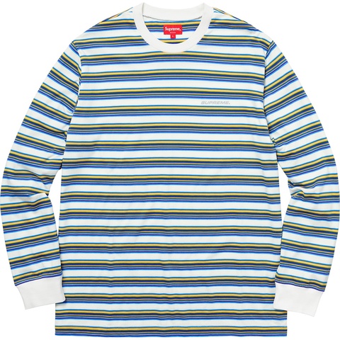 Supreme Multi Stripe L/S Top - Colorway