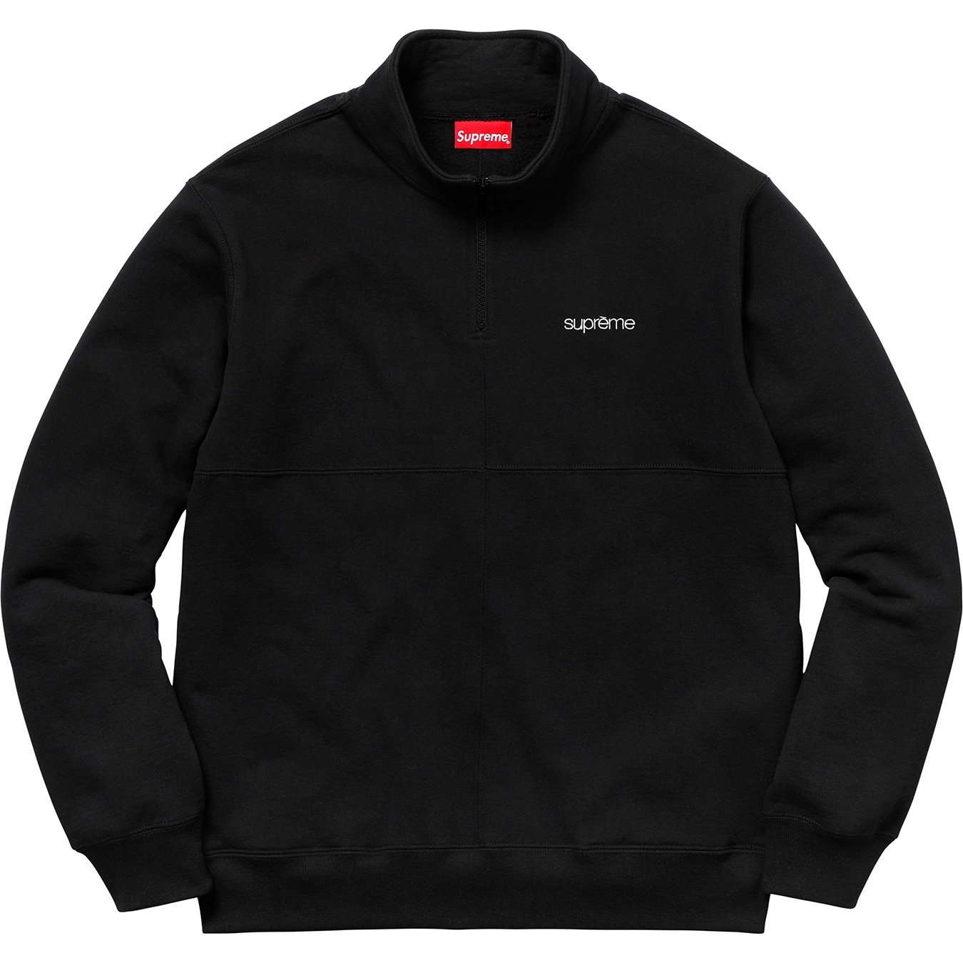 Supreme Color Blocked Half Zip Sweatshirt (SS18) - $148