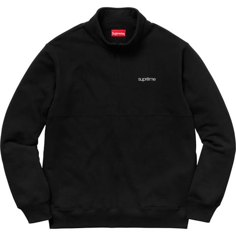 Color Blocked Half Zip Sweatshirt - Supreme