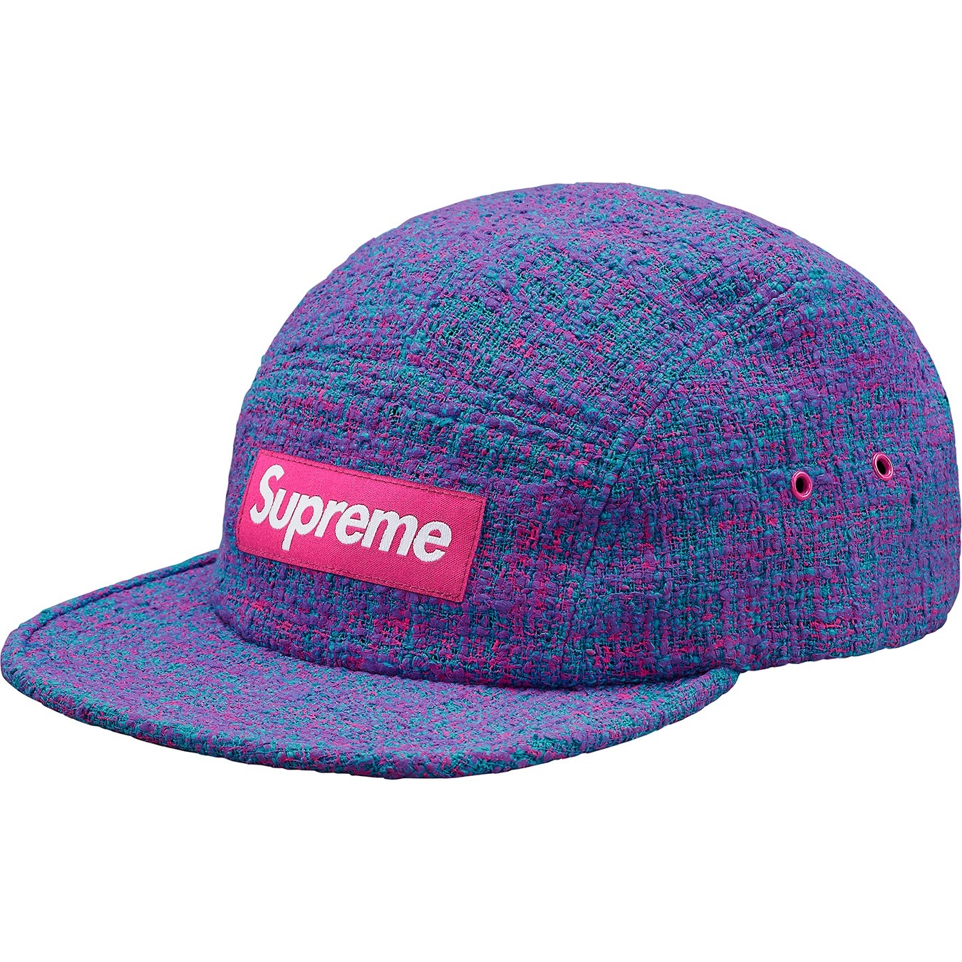 Supreme Bouclé Camp Cap (SS18) - $54