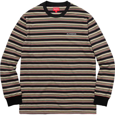 Supreme Multi Stripe L/S Top - Colorway