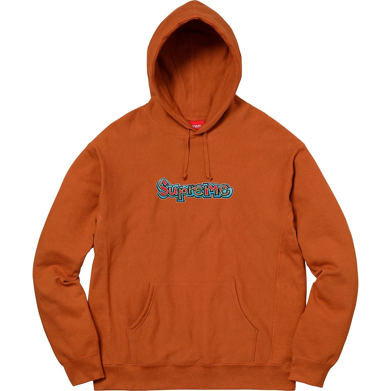 Supreme Gonz Logo Hooded Sweatshirt (SS18) - $158