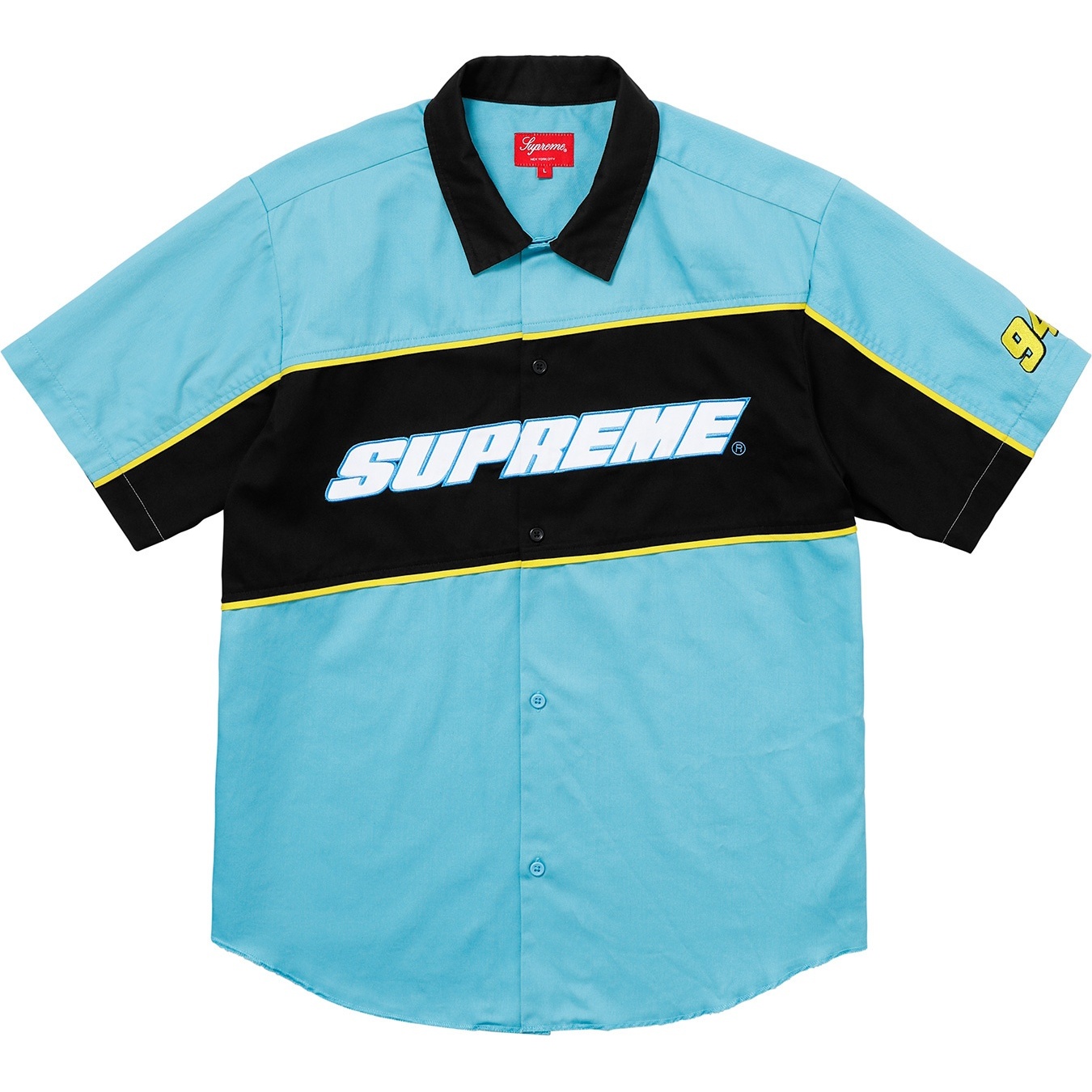 Supreme Color Blocked Work Shirt (SS18) - $128