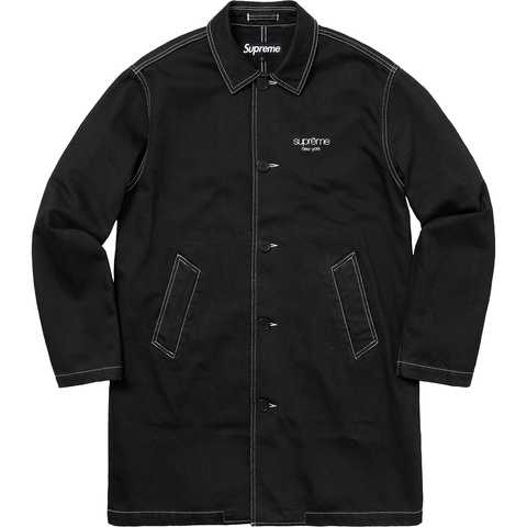 Washed Work Trench Coat - spring/summer 2018 - Supreme