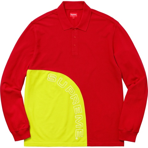 Corner Arc L/S Polo - spring/summer 2018 - Supreme Corner Arc L/S Polo - spring/summer 2018 - Supreme