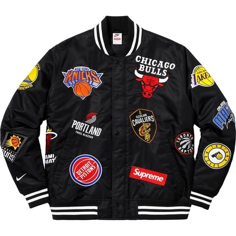 Supreme Supreme®/Nike®/NBA Teams Warm-Up Jacket - Colorway