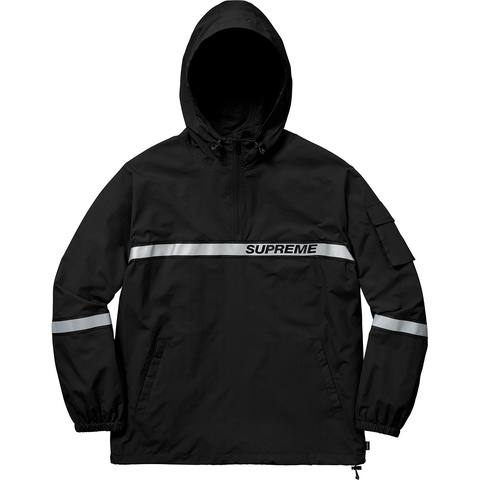 Reflective Taping Hooded Pullover - Supreme