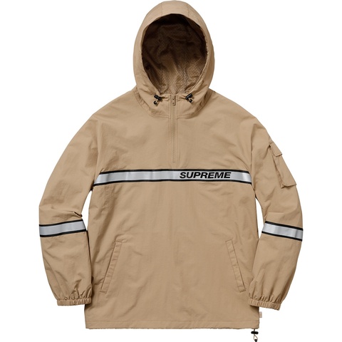 Reflective Taping Hooded Pullover - Supreme