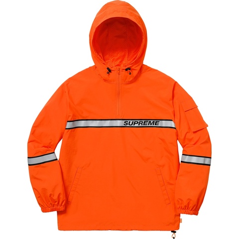Reflective Taping Hooded Pullover - Supreme