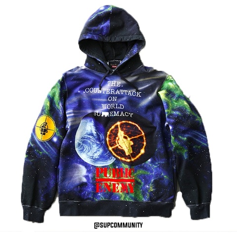 Supreme Supreme®/UNDERCOVER/Public Enemy Hooded Sweatshirt - Colorway