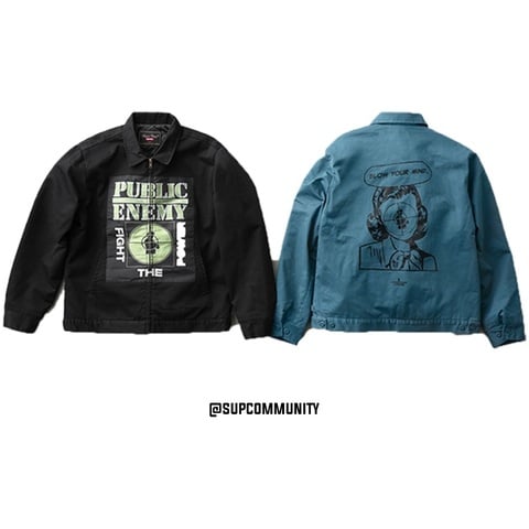 Supreme®/UNDERCOVER/Public Enemy Work Jacket - Supreme