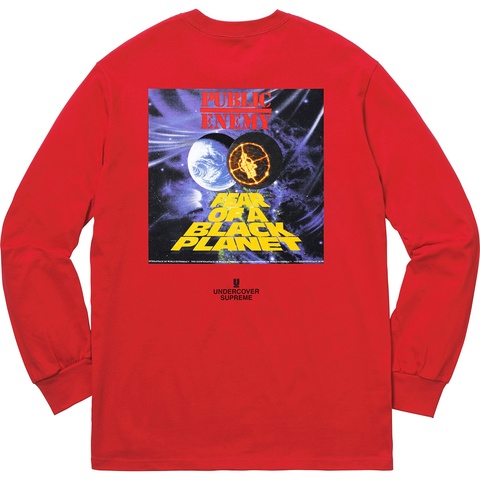 Supreme Supreme®/UNDERCOVER/Public Enemy Counterattack L/S Tee - Colorway